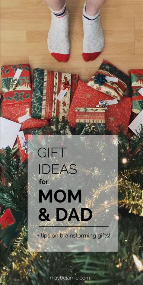 If you are looking for the perfect gift, a photo book with your favorite memories of mom and dad is the way to go. Gift Ideas For Mom And Dad + Tips On Gift Brainstorming ...