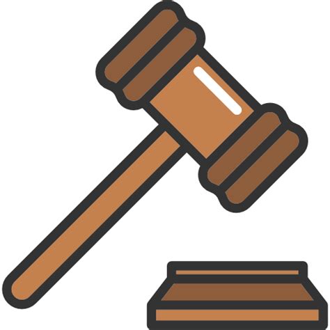 Gavel Judge Court Computer Icons Clip Art Lawyer Png Download 512