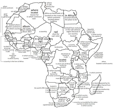 Africa Map Coloring Page Coloring Pages