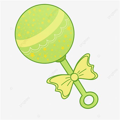 Baby Rattle Clipart Transparent PNG Hd Green Baby Rattle Clipart Baby