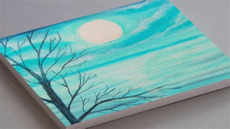 HOW TO DRAW EASY SCENERY | DRAWING MOONLIGHT OVER SEA ... Check out my large selection fo playlists below for more: