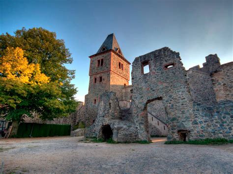 Castle Frankenstein In Darmstadt Germany On Writer Mary Shelleys