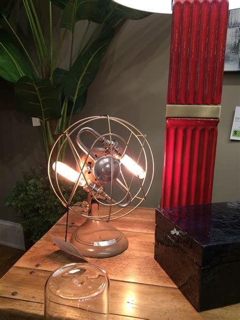 887 likes · 25 were here. Repurposed Vintage Fan - lamp by NickKnackDecorShop on ...