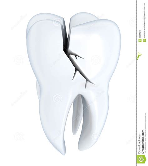 broken tooth cute vector illustration 222286100