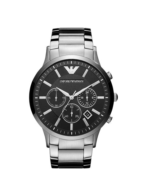Emporio Armani Ar2460 Mens Chronograph Date Bracelet Strap Watch