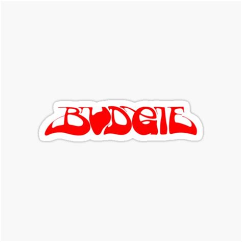 Budgie Band Art Sticker By Hangostrangar Redbubble