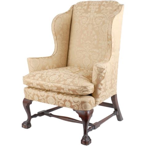 And has with over 2962 lots available for antique accent chairs and 233 upcoming auctions, you won't want to miss out. A Fine Chippendale Mahogany Wing Back Chair | 1stdibs.com ...