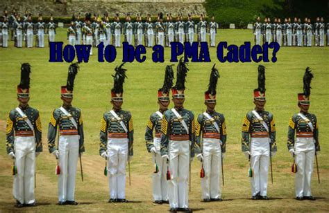 how to be a pma cadet pinoy helpdesk