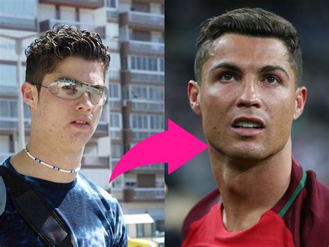 Cristiano Ronaldo See Amazing Pictures Of His Changing Face