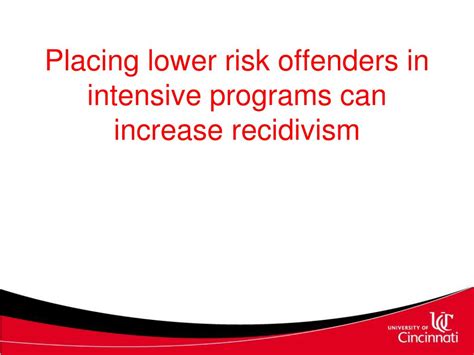 ppt what works and what doesn t in reducing recidivism powerpoint presentation id 1435587