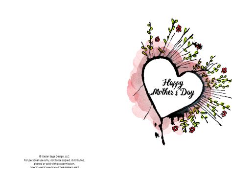 Mother's day often sneaks up on people, so mark sunday, may 9 in your calendar! Happy Mother's Day : Mother's Day Cards {free printables}