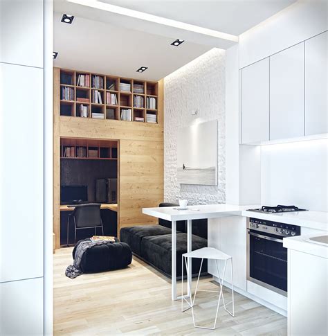 Refreshing And Modern Apartment In Ukraine Gear Gent Small Studio