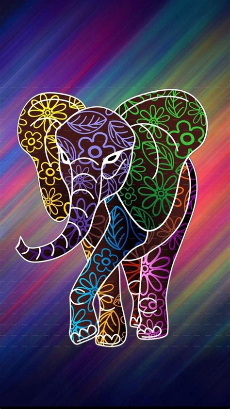 Colorful Elephant Wallpapers Top Nh Ng H Nh Nh P
