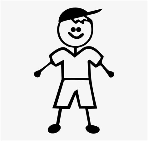 Boy Stick Figure Png Free Transparent Png Download Pngkey