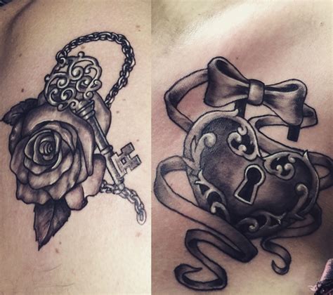 49 Astonishing Lock And Key Tattoos For Couples Ideas In 2021