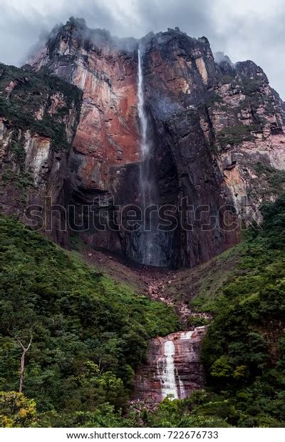 Angel Falls Salto Angel Waterfall Venezuela Stock Photo Edit Now