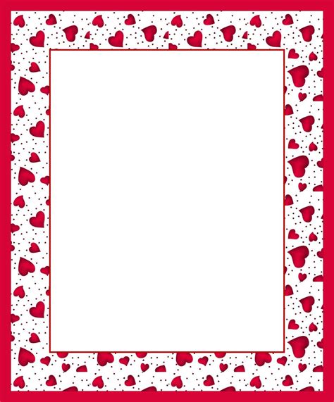Valentine Heart Frame I Designed Framesborders Pinterest