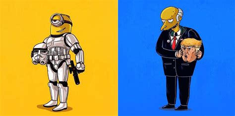 Illustrator Unmasks The True Identities Of Pop Culture Characters In