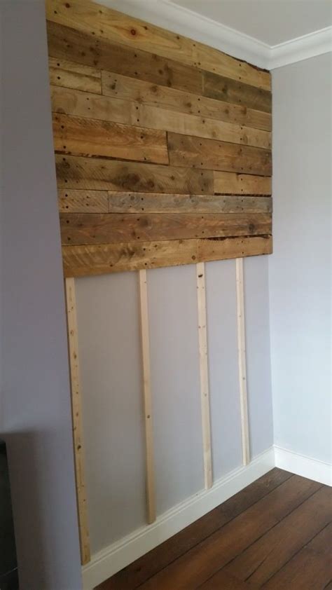 Pallet Wall Living Room Pallet Projects Pallet Walls Wooden Pallet Wall