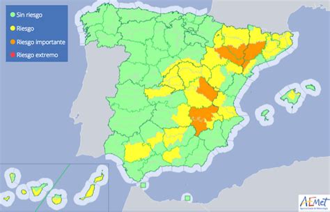 Aemet Pronóstico Del Tiempo En Toda España 11 De Septiembre Del 2019