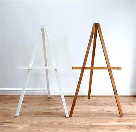 Large Wooden Easel Display Stand For Artwork Events Etsy Uk