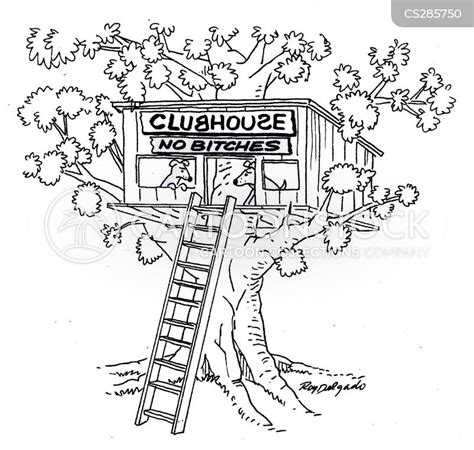 Clubhouses Cartoons And Comics Funny Pictures From Cartoonstock