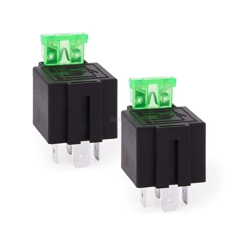 Jd1914 2 12v 30a Onoff 4 Pin Spst Relay Daier