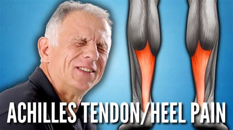 Achilles Tendonheel Pain How To Treat Physicaltherapy Youtube
