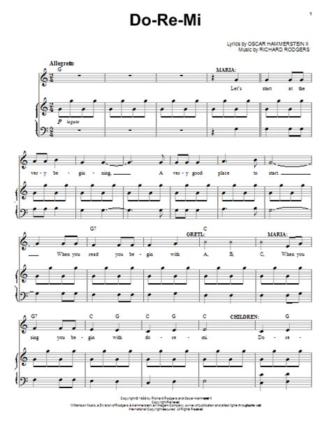 Download the apk installer of free piano do re mi 1.5.6. Do-Re-Mi | Sheet Music Direct