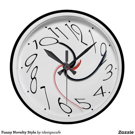 Funny Novelty Style Large Clock Clock Novelty Clocks