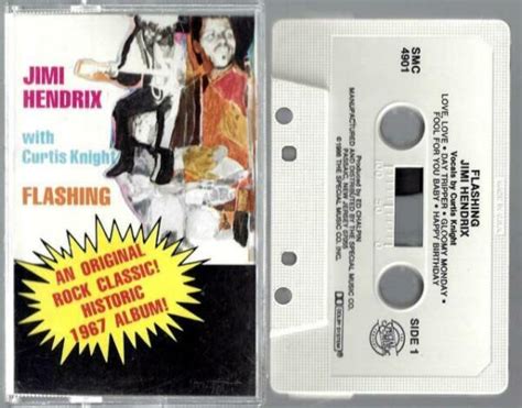 Jimi Hendrix Flashing Smc 4901 Curtis Knight An Original Historic 1987