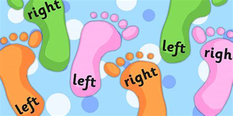 Free Right And Left Footprint Cut Outs Teacher Made