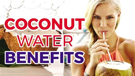 8 Health Benefits Of Coconut Water Drink Coconut Water Daily Coconut Water Benefits Youtube