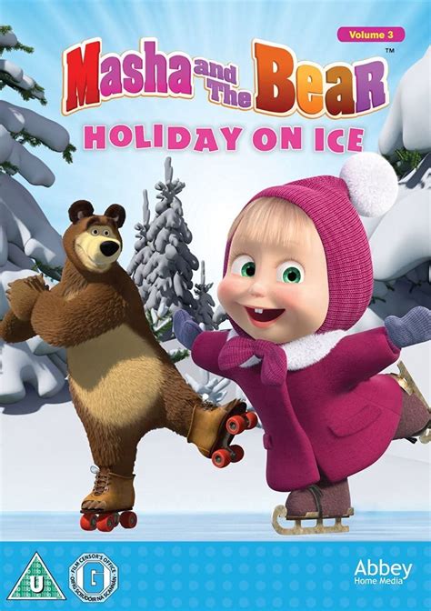 Masha And The Bear Holiday On Ice Dvd Uk Dvd And Blu Ray
