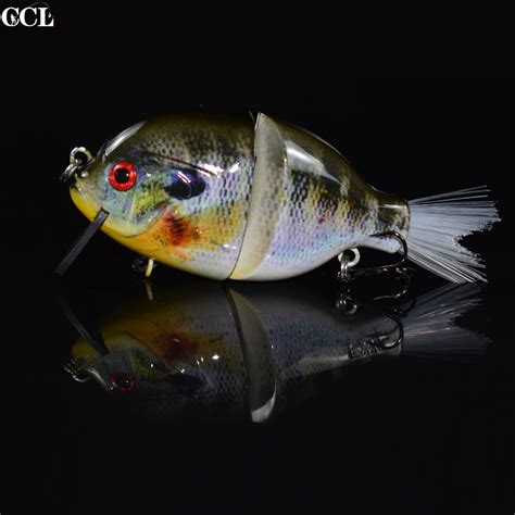 4inch 29g Jointed Sunfish Lures Bait Crank Bait Fishing Tackle Bait