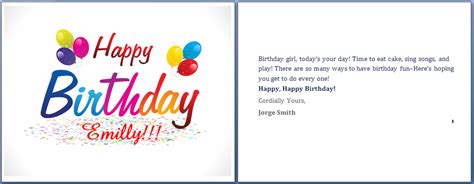 Here are the 15 most popular birthday cards: MS Word Happy Birthday Cards | Word Templates | Ready-Made ...