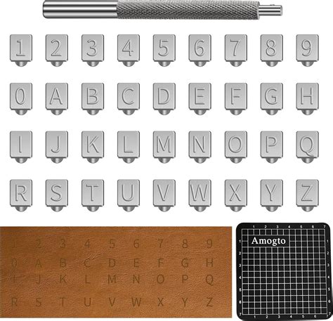 Alphabet Stamp Tools Set Leather Craft Stamping Leather