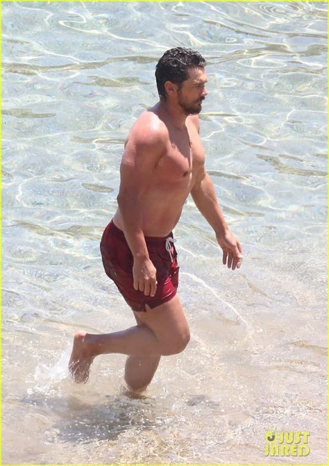 James Franco Spotted Shirtless At The Beach In Greece With Longtime