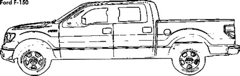 Ford F Coloring Pages Boringpop Com