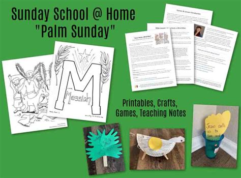 Palm Sunday Bible Study For Kids From John 1212 19 Kids Bible Lessons