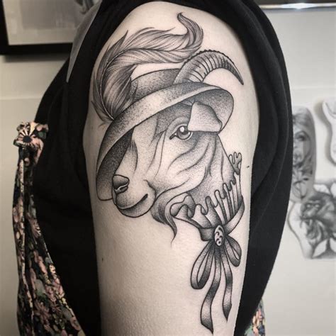 20 Glorious Goat Tattoo Designs And The Meaning Of The Symbol Power