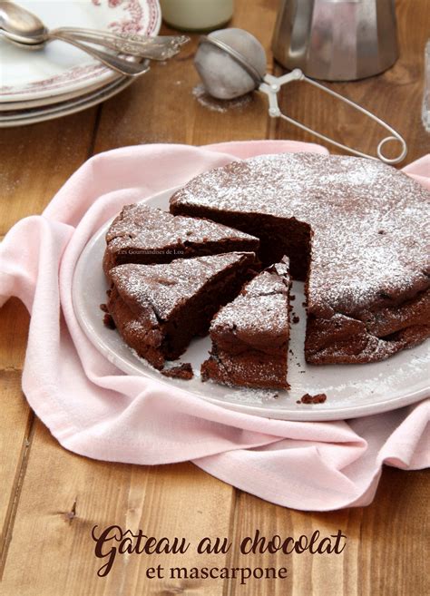 gâteau au chocolat et mascarpone recette de cyril lignac les gourmandises de lou