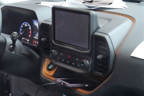 Ford's 2021 bronco sport, aka the 'baby bronco,' has its interior revealed in a new set of spy photos. Take A Look Inside The Ford Bronco Sport's Chunky Cabin