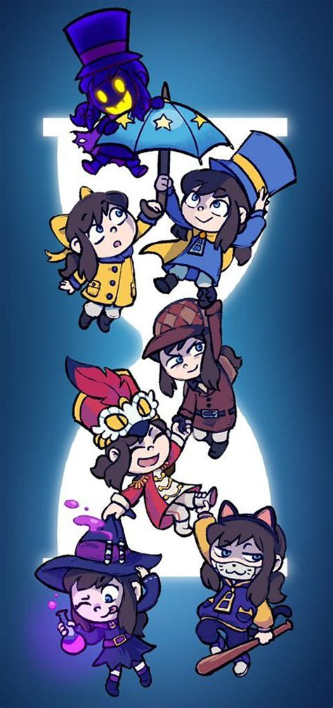 Pin By Enbyo On A Hat In Time A Hat In Time Dnd Characters Anime