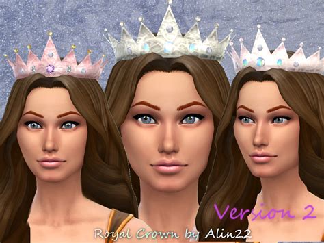 The Sims Resource Royal Crown For Male And Female Hat