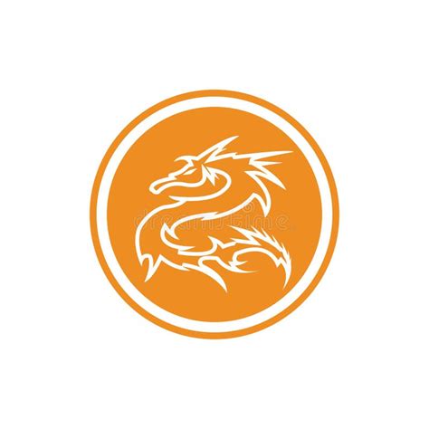Dragon Vector Icon Illustration Stock Vector Illustration Of Emblem