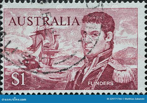 Australia Circa 1964 A Post Stamp Printed In Australia Showing A