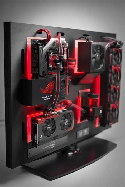 Case Mod Friday Rog Wall Computer Hardware Reviews Salle