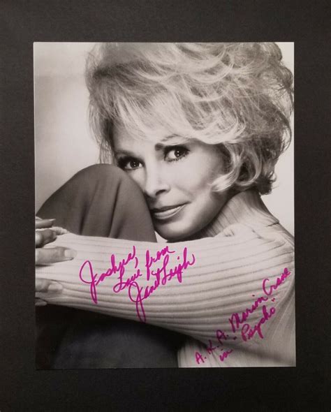 Gorgeous Janet Leigh 8x10 Signed Aka Marion Crane