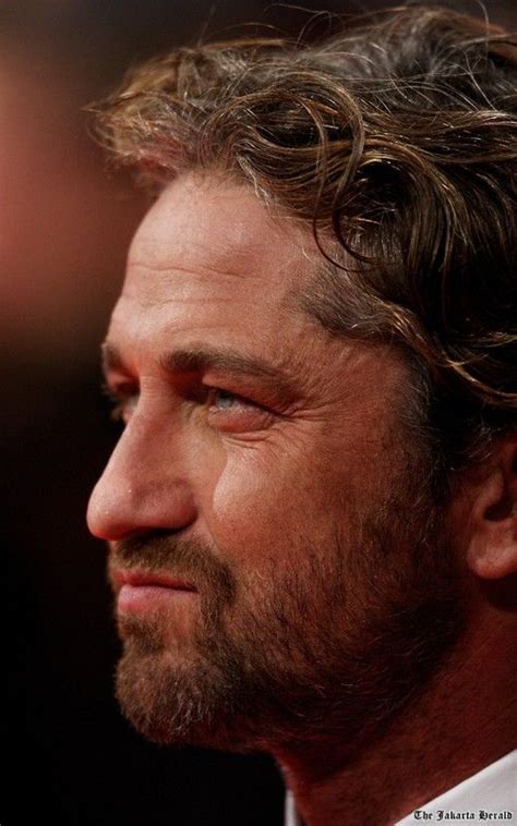 I Love A Mans Laugh Lines Around His Eyes Gerard Butler Actor